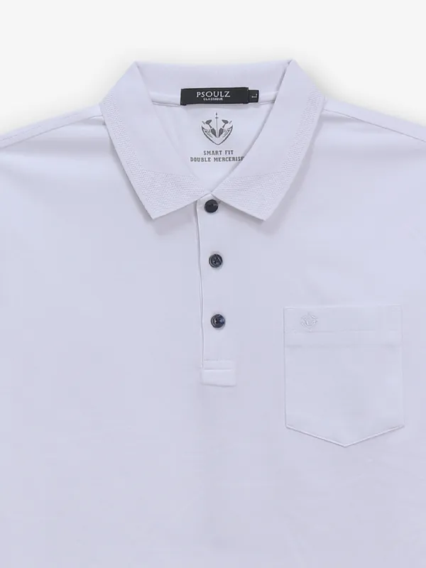 PSOULZ light blue cotton t-shirt