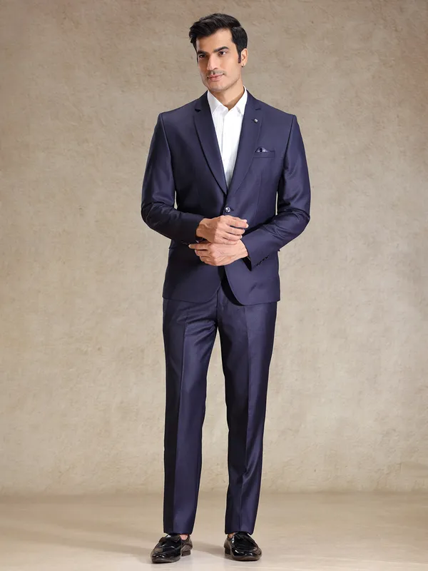Purple terry rayon coat suit for special events