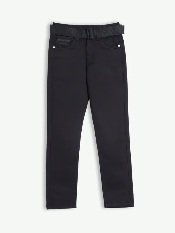 RAGS black solid jeans