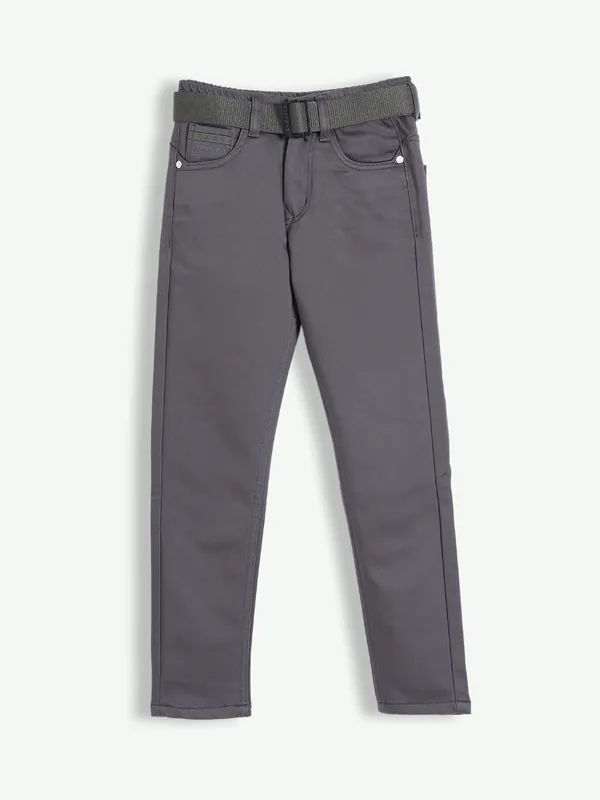 RAGS dark grey solid jeans