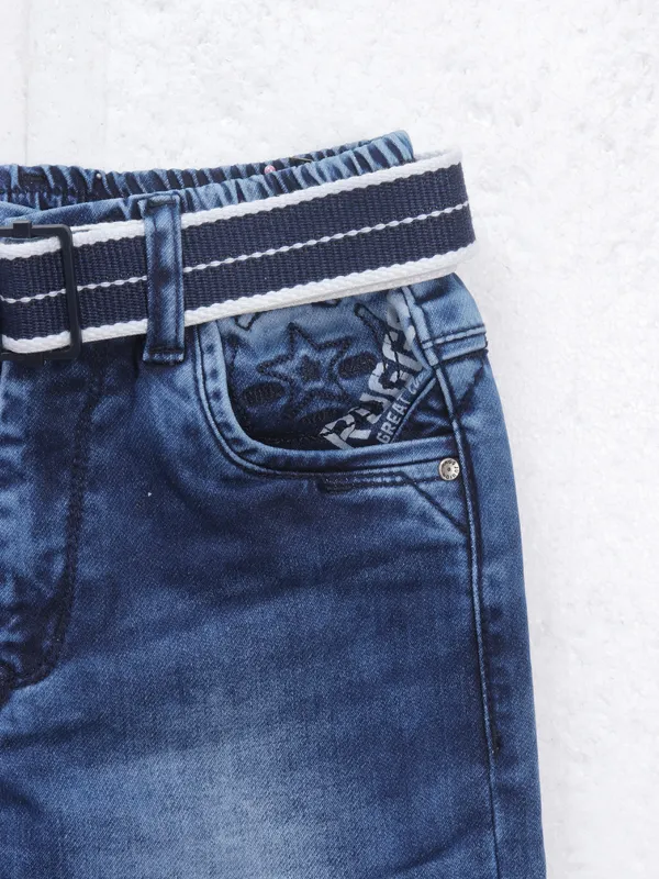RAGS light blue washed denim jeans for boys