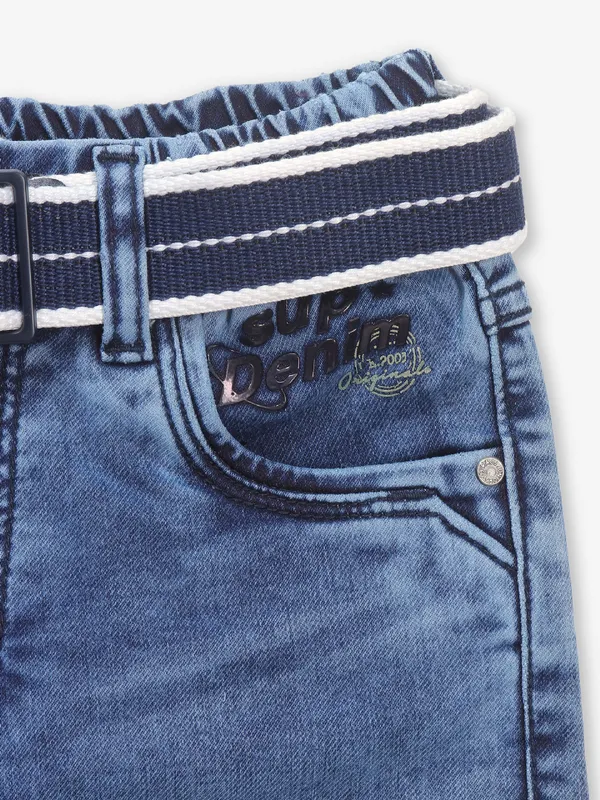 RAGS light blue washed ripped jeans