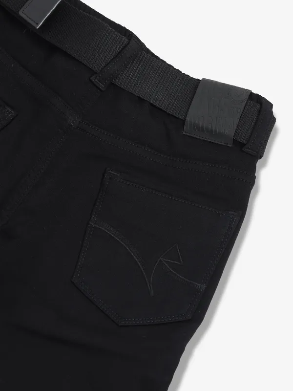 RAGS solid black jeans