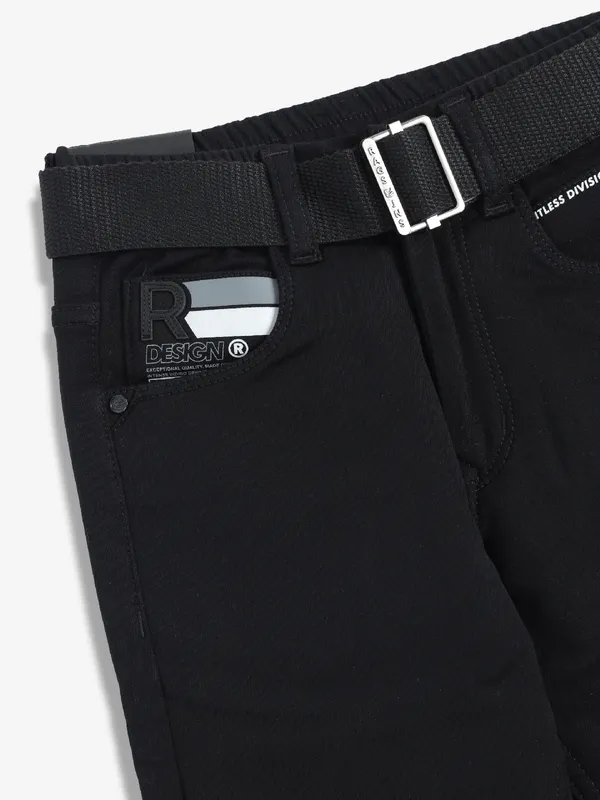 RAGS solid black jeans