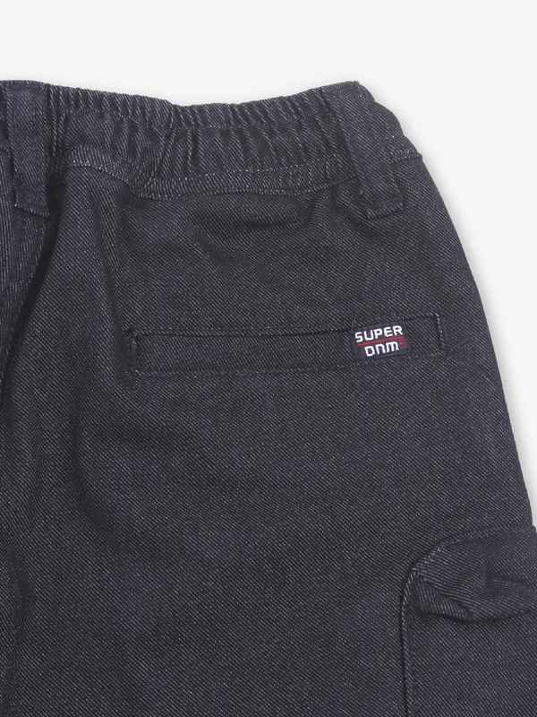 RAGS solid charcol grey cargo jeans