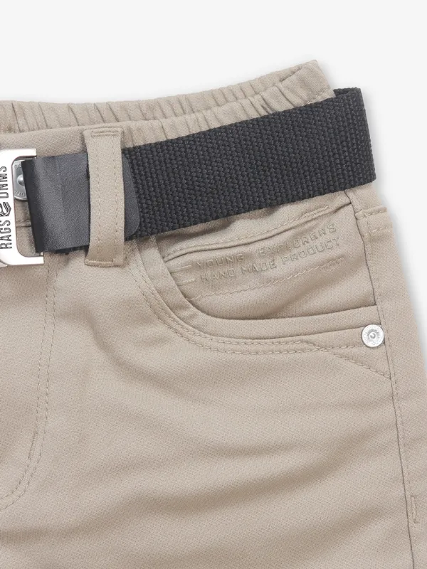 RAGS solid khaki denim jeans