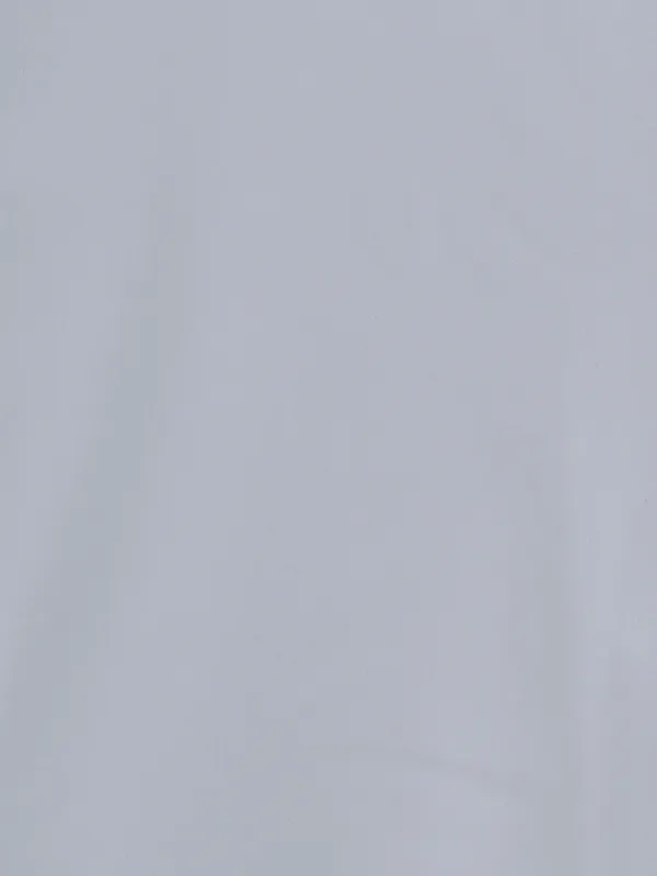 Rayon cotton white shirt in plain