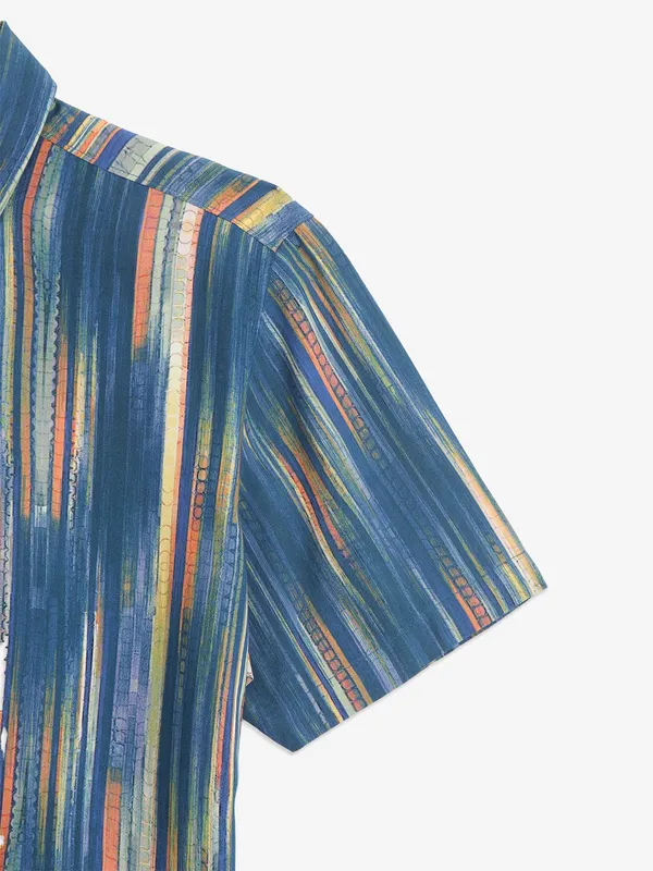 RELAY multi cotton printd shirt