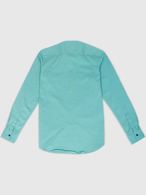 Relay pastle green cotton shirt