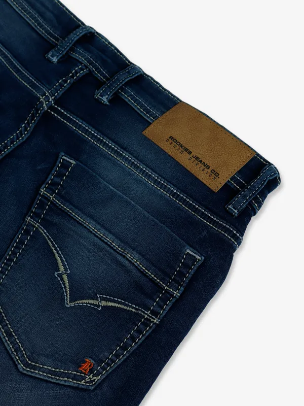 Rookies dark blue springsteen fit jeans