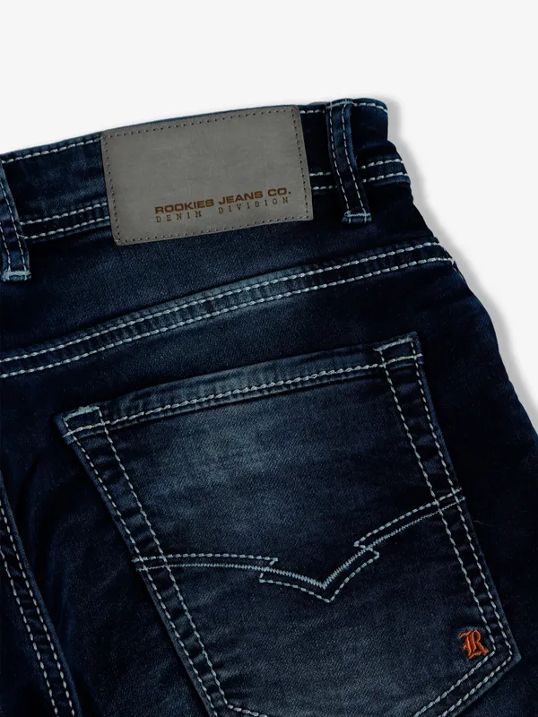 Rookies dark navy washed springsteen fit jeans