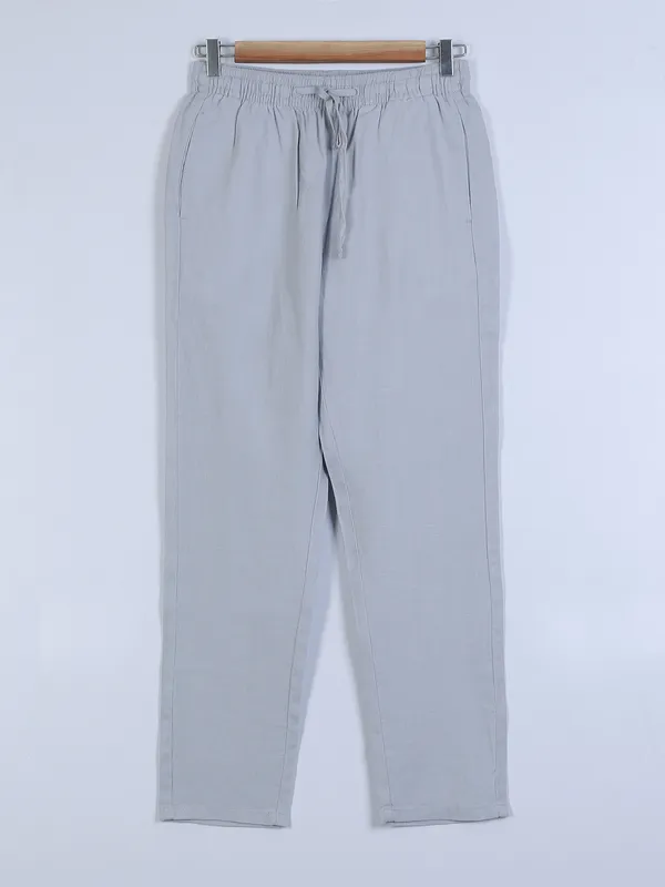 Rookies grey linen solid pyjama