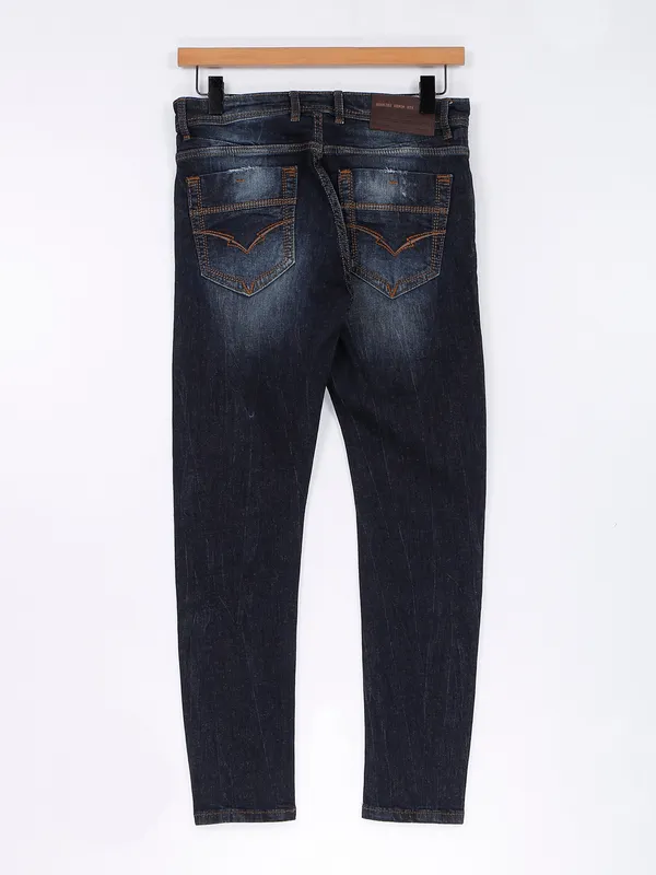 Rookies navy slim fit jeans