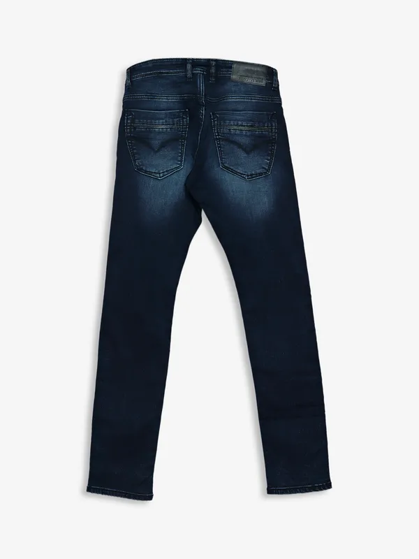 Rookies navy washed lennon fit jeans