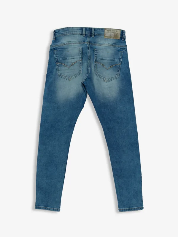 Rookies sky blue springsteen fit ripped jeans