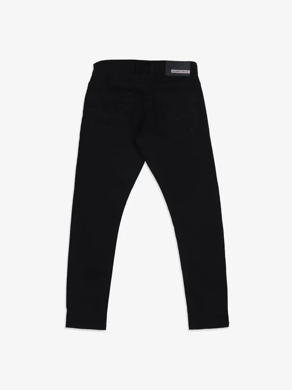 ROOKIES solid black springsteen fit jeans