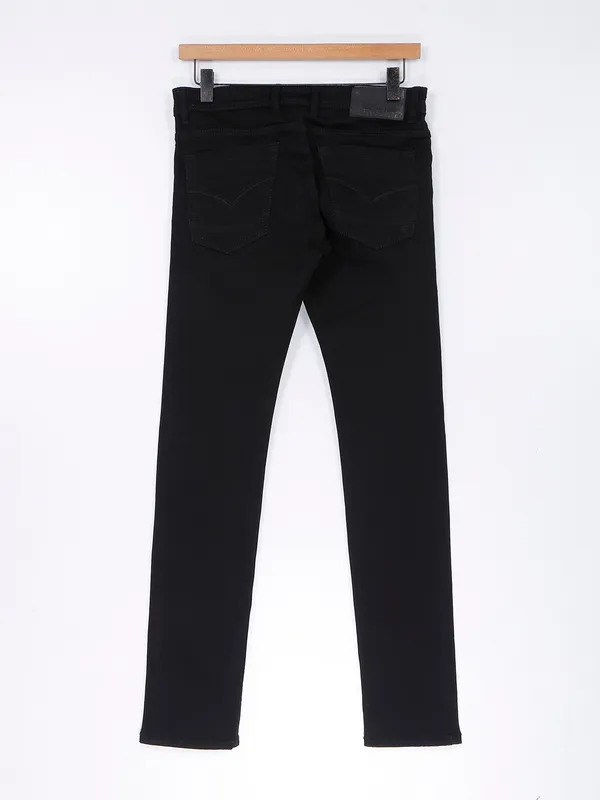 Rookies solid jeans in black