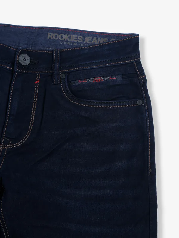 Rookies solid navy springsteen jeans