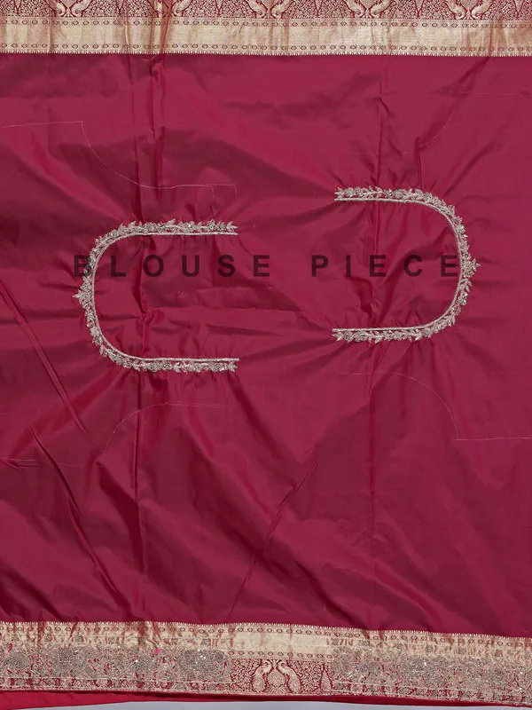 Royal wine tissue silk saree