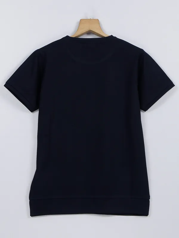 Ruff black cotton t shirt
