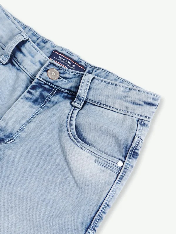 Ruff ice blue denim jeans