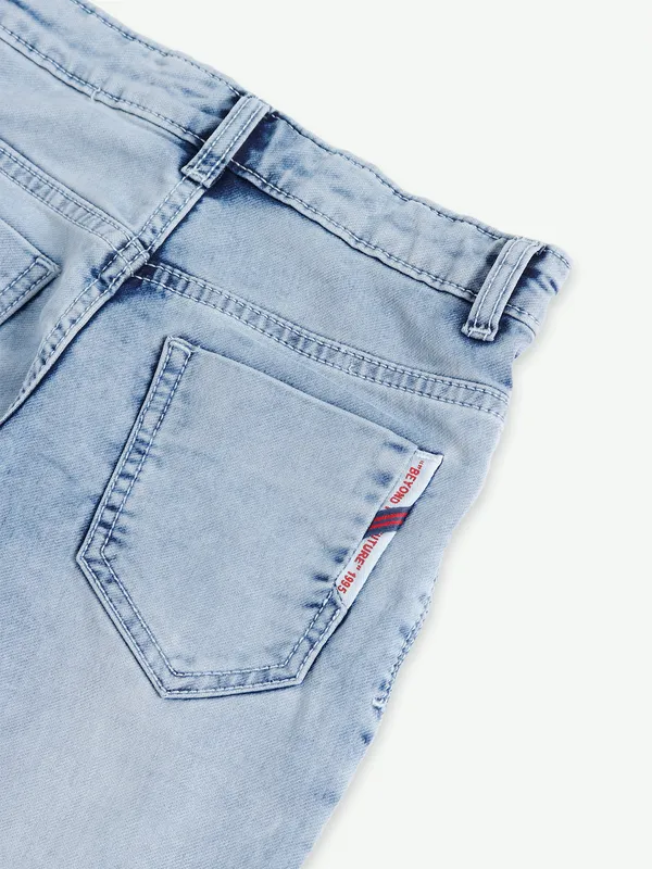 Ruff ice blue denim jeans