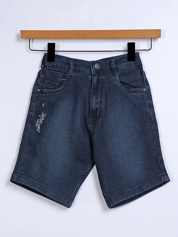 Ruff navy casual short