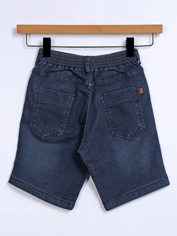 Ruff navy casual short