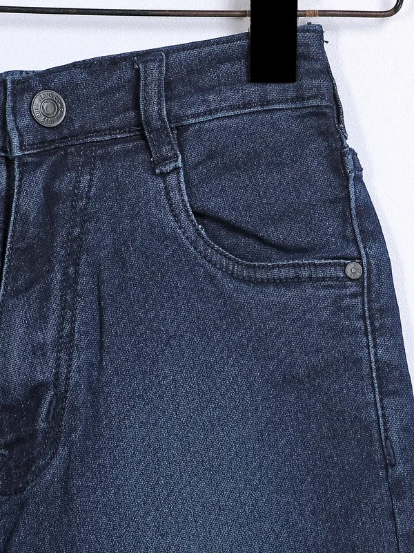 Ruff navy casual short