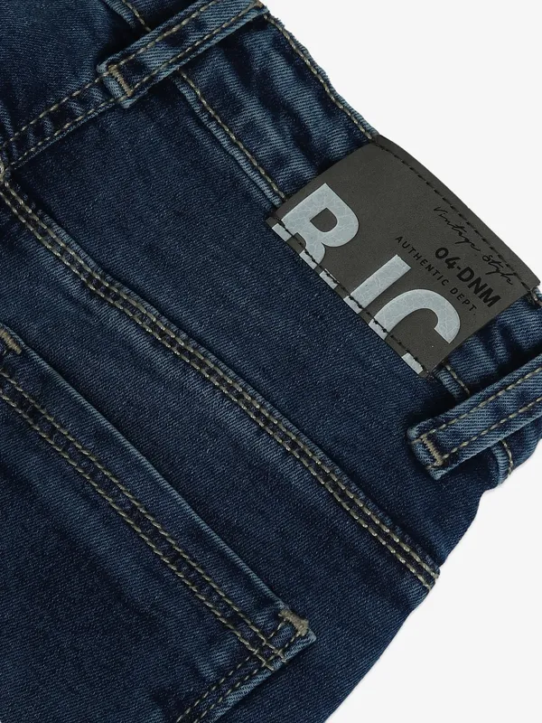 Ruff navy ripped jeans