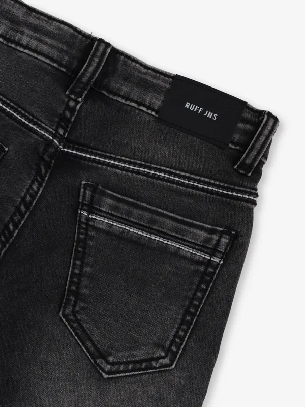 RUFF washed grey slim fit denim for boy