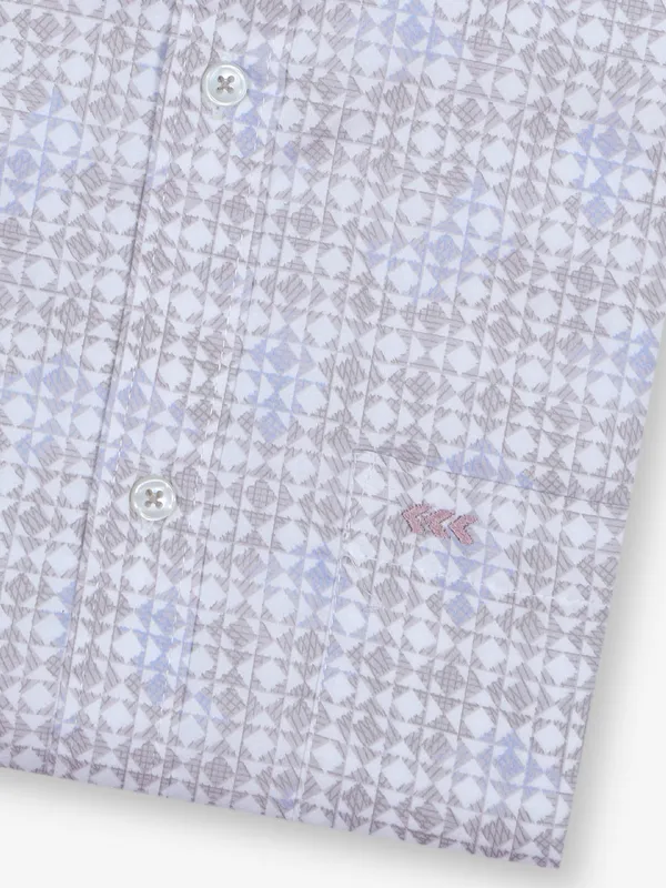 SDW printed multi cotton shirt