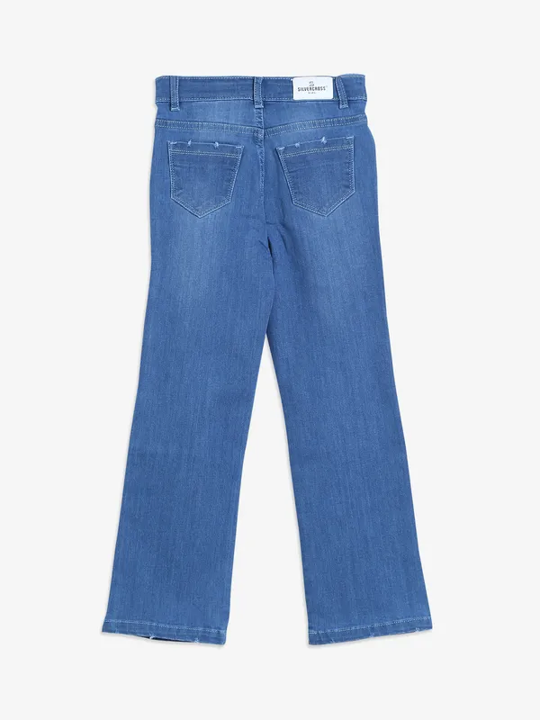 Silver Cross blue solid jeans