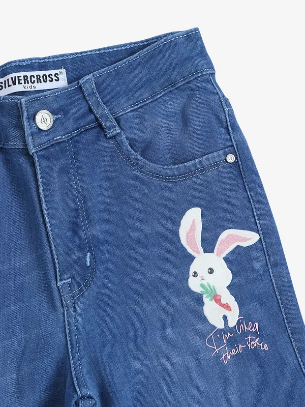 Silver Cross blue solid jeans