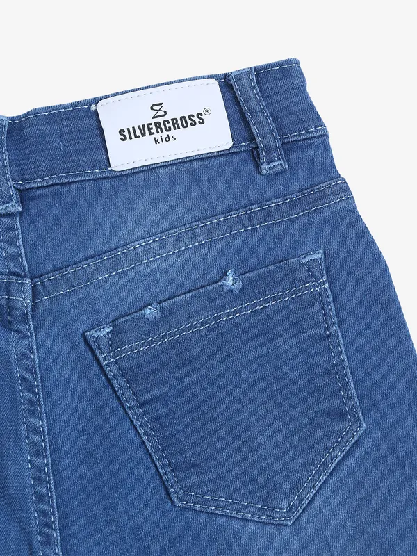 Silver Cross blue solid jeans