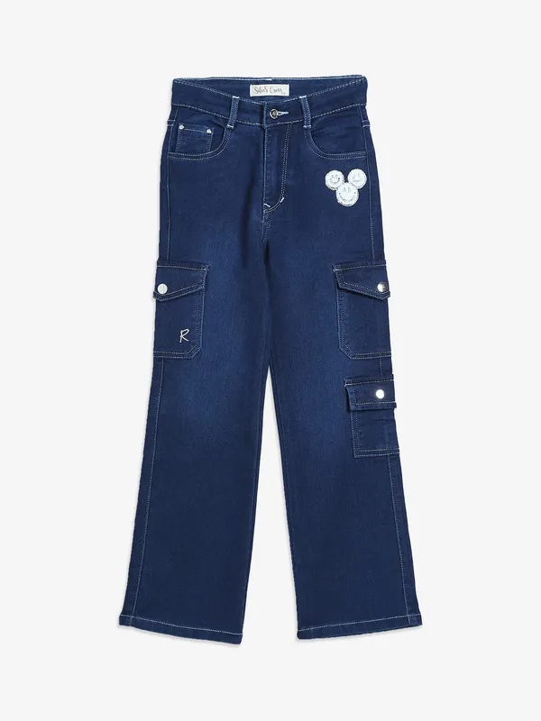 Silver Cross dark blue straight jeans