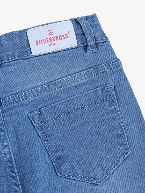 Silver Cross light blue ripped jeans