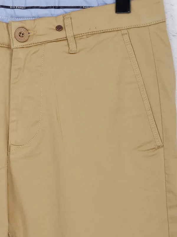 Sixth Element presented beige trouser