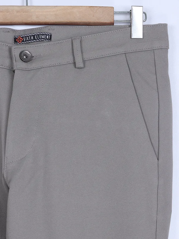 Sixth Element grey cotton trouser