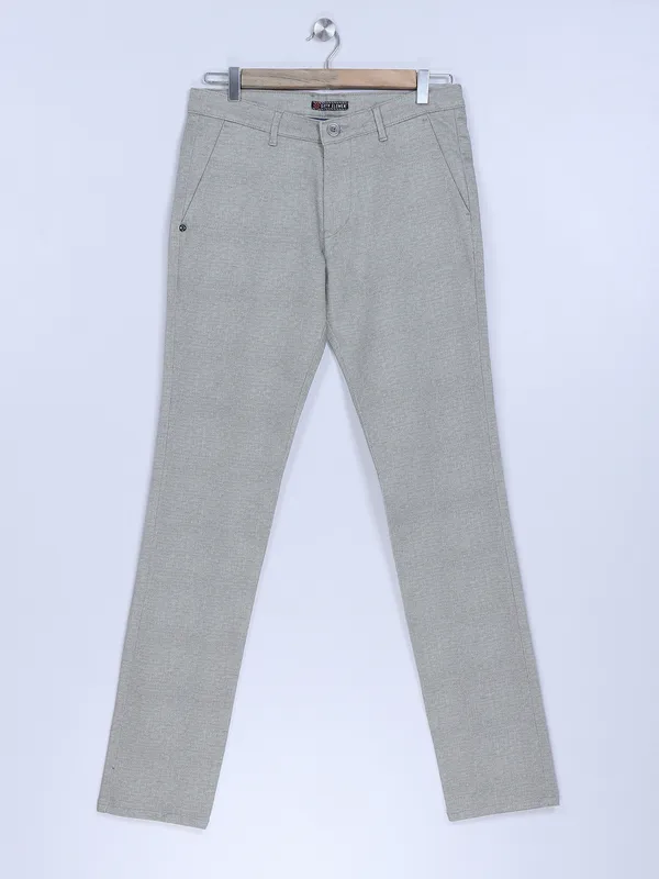 Sixth Element light grey cotton trouser