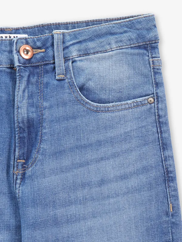 SPYKAR light blue casual ripped jeans