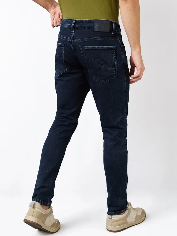 SPYKAR solid dark navy super skinny jeans