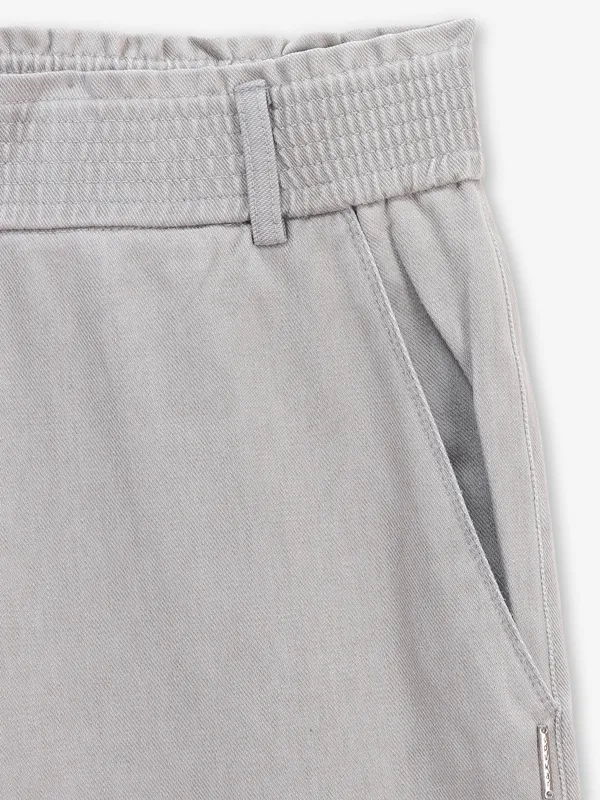 SPYKAR solid grey loose fit jeans
