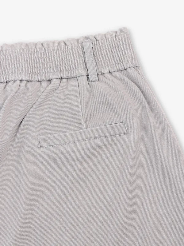 SPYKAR solid grey loose fit jeans