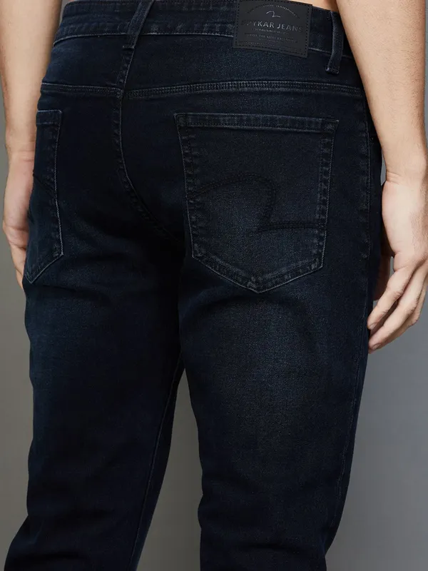 SPYKAR washed black denim jeans