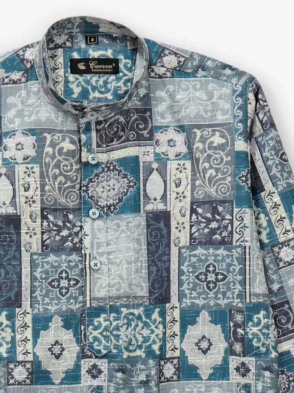 Star wear grey kurta suit for boys