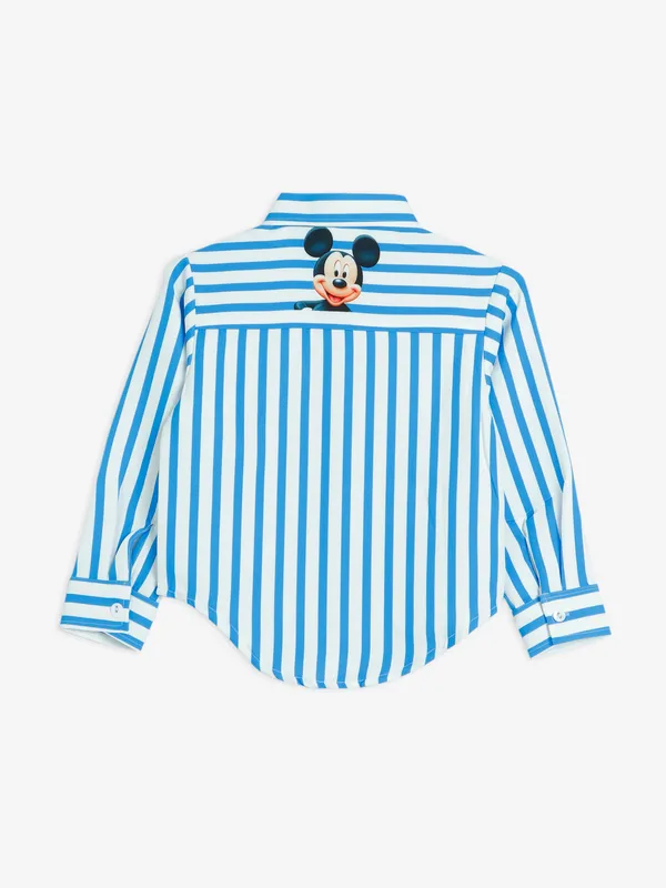 Stilomoda blue stripe shirt