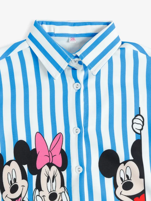 Stilomoda blue stripe shirt