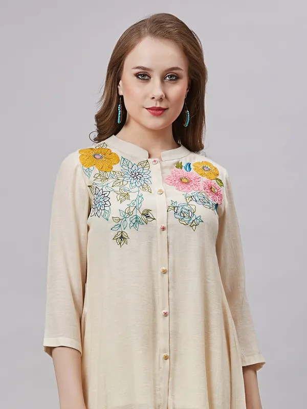 Stunning cream cotton co ord set
