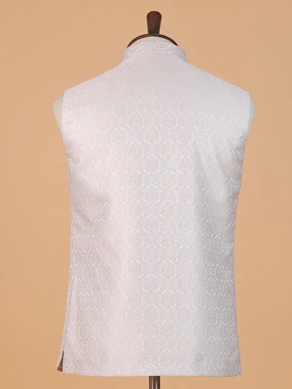 Stunning cream waistcoat for festive season